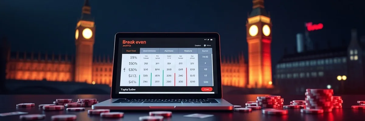 new online casinos in uk in the UK — Break-even arithmetic for a typical session